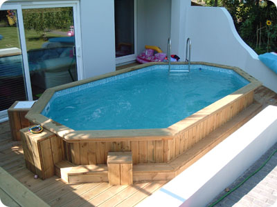 Folkpool 'Zircon' Timber Swimming Pool